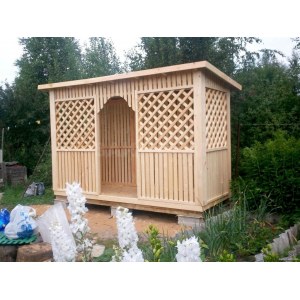 БЕСЕДКА G-10 (кровля из мягкой черепицы)